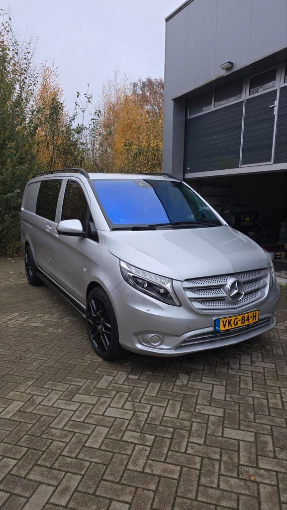 Mercedes-Benz Vito 119 CDI 2016 Grijs, Auto's, Bestelauto's, Particulier, ABS, Achteruitrijcamera, Adaptive Cruise Control, Airbags