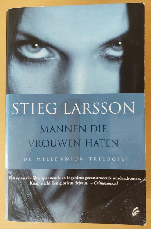 Mannen die vrouwen haten-Stieg Larsson -Millenniumreeks dl.1, Boeken, Thrillers, Gelezen, Europa overig, Ophalen