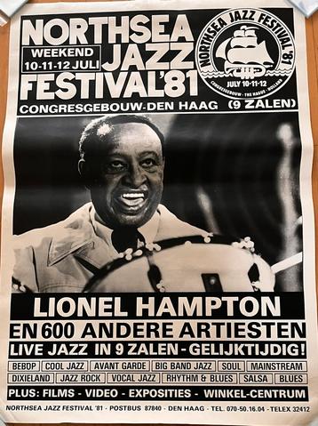 Northsea Jazz Festival '81 Poster - Lionel Hampton beschikbaar voor biedingen