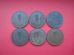 Kavel Ierland setje munten 1 Penny 1928 / 1941., Postzegels en Munten, Munten | Europa | Niet-Euromunten, Verzenden, Overige landen
