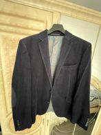 Donkerblauw colbert met elleboogstukken m L, Kleding | Heren, Kostuums en Colberts, Ophalen of Verzenden, Gedragen, Maat 52/54 (L)