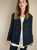 Vintage blazer - zwart - Foxy - 42 / XL of oversized, Gedragen, Jasje, Maat 42/44 (L), Vintage