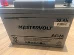 AGM - Mastervolt Accu 55 AGM - Boot/Camper, Ophalen of Verzenden, Gebruikt, Universele onderdelen