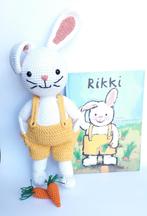Haakpatroon Rikki, konijn Rikki, Verzenden, Nieuw, Haken, Patroon of Boek