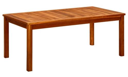 Tuintafel 110x60x45 cm massief acaciahout, nieuw in doos, Huis en Inrichting, Tafels | Eettafels, Nieuw, Rechthoekig, Ophalen of Verzenden