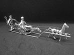 zilveren miniatuur, arrenslee, Antiek en Kunst, Ophalen, Zilver