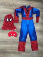 Spiderman kostuum, Kinderen en Baby's, Carnavalskleding en Verkleedspullen, Jongen of Meisje, Gebruikt, 122 t/m 128, Ophalen