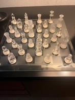 Glazen schaakspel, Verzamelen, Ophalen of Verzenden