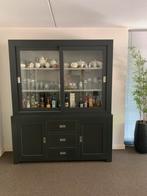 Mooie antraciet grijze buffetkast, Ophalen, Overige materialen, Strak modern, 150 tot 200 cm
