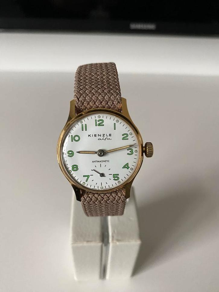 Vintage Kienzle Alfa Polshorloge, Sieraden, Tassen en Uiterlijk, Overige Accessoires, Ophalen of Verzenden