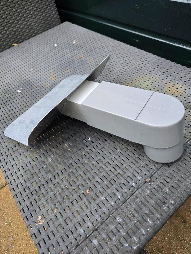 kieselbak lood, Doe-het-zelf en Verbouw, Dakpannen en Dakbedekking, Nieuw, Overige typen, Metaal, Grijs, Minder dan 5 m², Ophalen