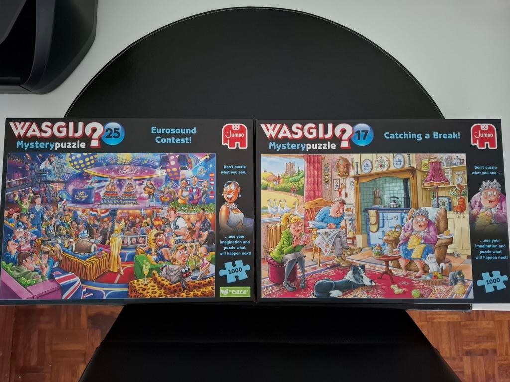 Wasgij puzzel 1000x, Ophalen of Verzenden, 500 t/m 1500 stukjes, Zo goed als nieuw