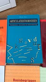 Articulatiestoornissen logopedie boek, Boeken, Ophalen of Verzenden, Zo goed als nieuw, R. Stes