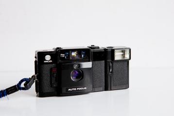 Minolta AF-C Camera plus Flitser alles werkend getest beschikbaar voor biedingen