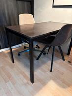 Uitschuifbare tafel 80cm tot 120 cm, Huis en Inrichting, Ophalen, Gebruikt, 100 tot 150 cm, 50 tot 100 cm