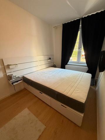 Nordli Ikea bed, 160x200 & toebehoren