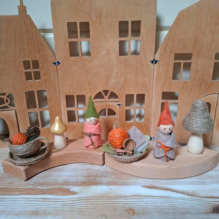 Handgemaakte stekers jaarring:HERFST, Huis en Inrichting, Woonaccessoires | Overige, Nieuw, Ophalen of Verzenden