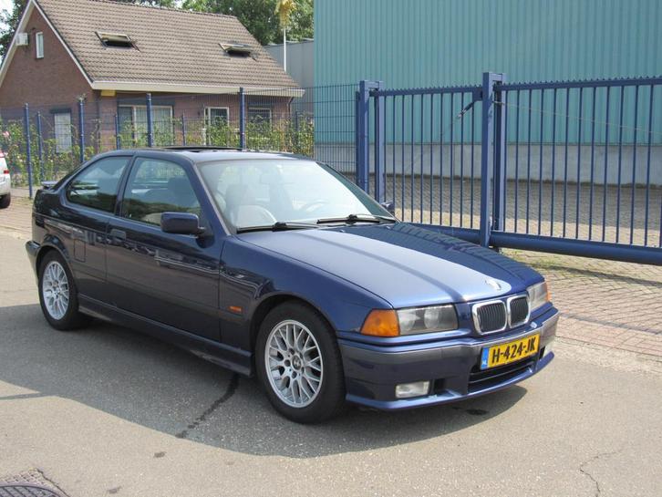 BMW 3 Serie Compact 323ti Comfort Automaat Airco (bj 1997), Auto's, Oldtimers, Bedrijf, Te koop, ABS, Airbags, Airconditioning