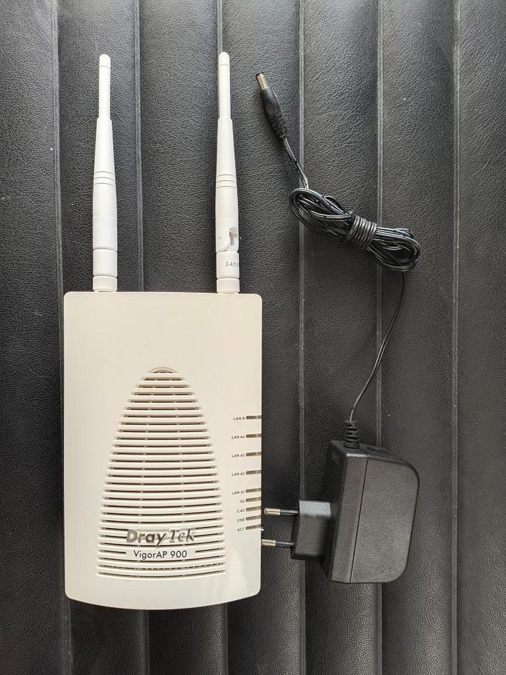 Draytek Vigor AP900 Access Point, Computers en Software, Accesspoints, Gebruikt, Ophalen of Verzenden