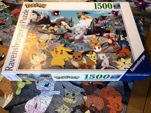 Ravensburger Pokemon Iconen puzzel [incl. lijst] (3), Kinderen en Baby's, Speelgoed | Kinderpuzzels, Zo goed als nieuw, 6 jaar of ouder