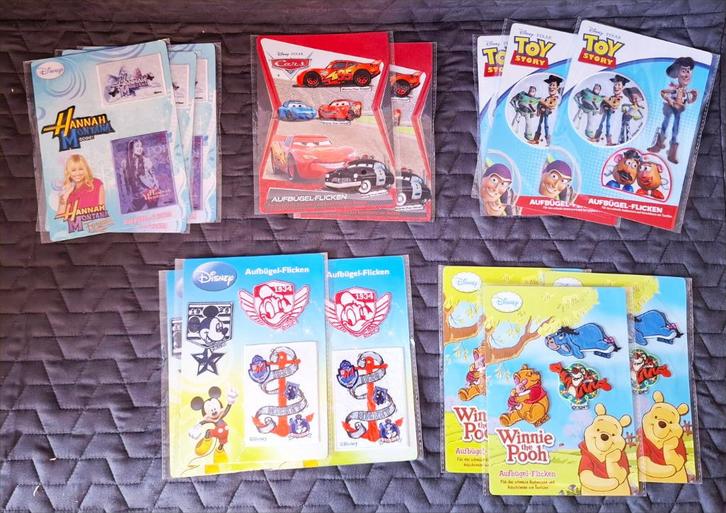 pakket strijkplaatjes strijkemblemen patches disney pixar, Hobby en Vrije tijd, Naaien en Fournituren, Nieuw, Overige typen, Ophalen