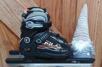 FILA verstelbare schaatsen combinoren mt 31-34 GESLEPEN beschikbaar voor biedingen