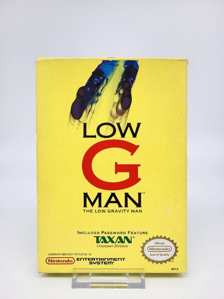 Low G Man - Nintendo NES - CIB USA, Spelcomputers en Games, Games | Nintendo NES, Zo goed als nieuw, Avontuur en Actie, 1 speler