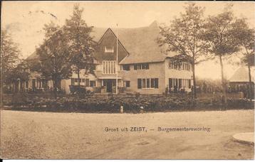 Zeist, Burgemeesterswoning Pasadena Verlengde Slotlaan. 1923 beschikbaar voor biedingen