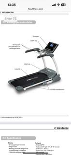 Loopband Flow Fitness MET hellingen!, Sport en Fitness, Ophalen, Gebruikt, Loopband