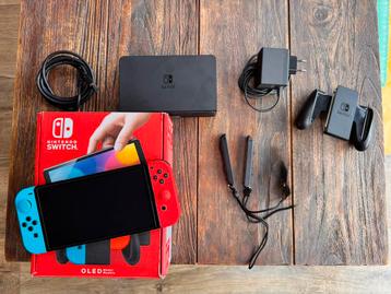 Nintendo Switch OLED - Zo goed als nieuw! beschikbaar voor biedingen