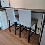 IKEA Bergmund barkrukken (2st), Huis en Inrichting, Ophalen, Met voetsteun, 60 tot 90 cm, Zo goed als nieuw