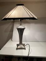 Nieuwe Tiffany tafellamp Rose design Carré op zware voet, Huis en Inrichting, Nieuw, Tiffany Tafellamp, 50 tot 75 cm, Ophalen