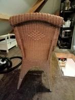 Te koop 4 rotan keukenstoelen, Ophalen, Bruin, Riet of Rotan, Zo goed als nieuw