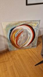 Groot abstract schilderij uit 2018, Ophalen of Verzenden