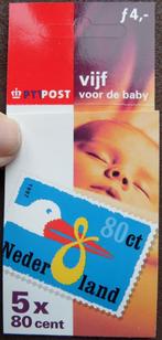 Postzegelboekje Nederland vijf voor de baby, Postzegels en Munten, Postzegels | Nederland, Verzenden, Postfris