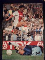 Oude poster Marco van Basten/ Ajax, Ophalen of Verzenden, Zo goed als nieuw, Ajax, Poster, Plaatje of Sticker