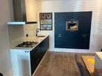 Zeer nette mat zwarte brugman keuken incl.apparatuur!!!!!!!, Zwart, Dubbelwandige keuken, Ophalen of Verzenden, Zo goed als nieuw