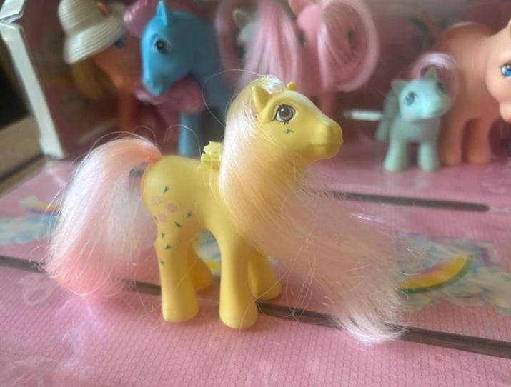 My Little Pony Rosedust G1 1986, Kinderen en Baby's, Speelgoed | My Little Pony, Zo goed als nieuw, Ophalen of Verzenden