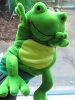 Handpop kikker poppenkastpop merk Beleduc, Ophalen of Verzenden, Zo goed als nieuw, Kikker