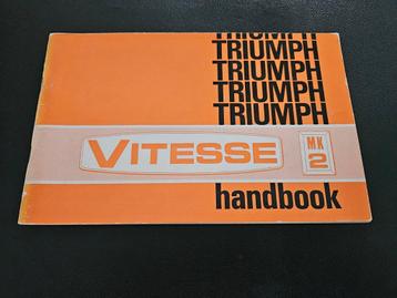 Handleiding Triumph Vitesse MK1 1969 beschikbaar voor biedingen