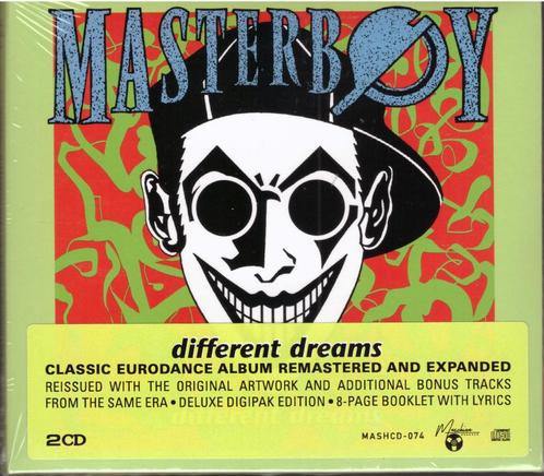 Masterboy 2 CD Different Dreams Deluxe Expanded Edition, Cd's en Dvd's, Cd's | Pop, Nieuw in verpakking, 2000 tot heden, Verzenden