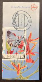 2025 Persoonlijke Postzegel Vlinders Stint Eustatius gest., Verzenden, Na 1940, Gestempeld