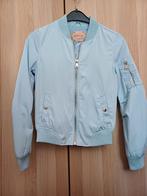 Lichtblauwe bomberjack maat S / 36., Kleding | Dames, Crazy Lover, Blauw, Ophalen of Verzenden, Zo goed als nieuw