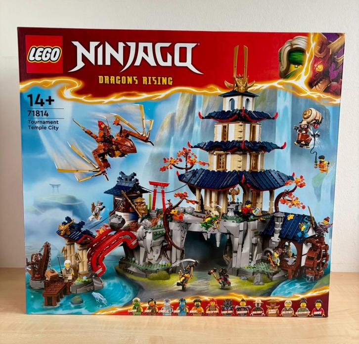 Lego Ninjago 71814 Tournament Temple City Nieuw!, Kinderen en Baby's, Speelgoed | Duplo en Lego, Nieuw, Lego, Complete set, Ophalen of Verzenden