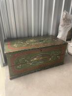 Grote Hindeloper kist met zeeschilderingen, Ophalen