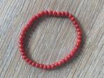 Bloedkoraal armband, Sieraden, Tassen en Uiterlijk, Antieke sieraden, Ophalen of Verzenden, Overige materialen, Armband