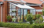 2,33 X 4,57 gelakt in RAL kleur incl. BTW en gratis levering, Tuin en Terras, Kassen, Muurkas, Verzenden, Nieuw, Glas