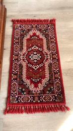 Retro Vintage zgan Pluchen Smyrna Tafelkleed Loper Wol ja.60, Ophalen of Verzenden, Zo goed als nieuw, Rechthoek, Binnen