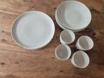 arzberg wit servies, Ophalen, Zo goed als nieuw, Porselein, Bord(en)