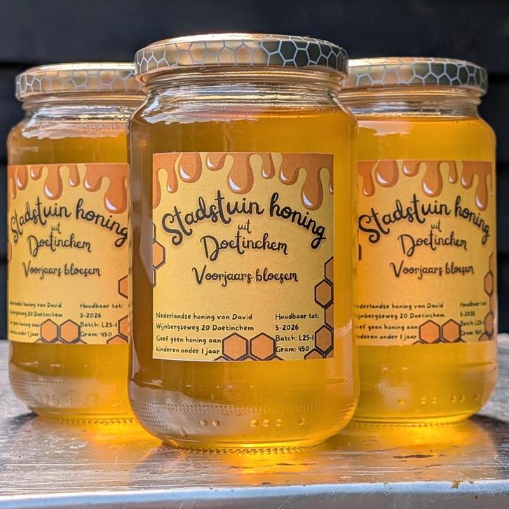 Echte honing uit Doetinchem 🍯🐝, Diversen, Levensmiddelen, Ophalen of Verzenden